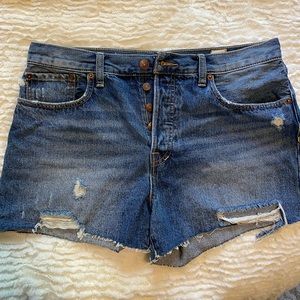 New Free people Jean shorts. NEVER WORN.